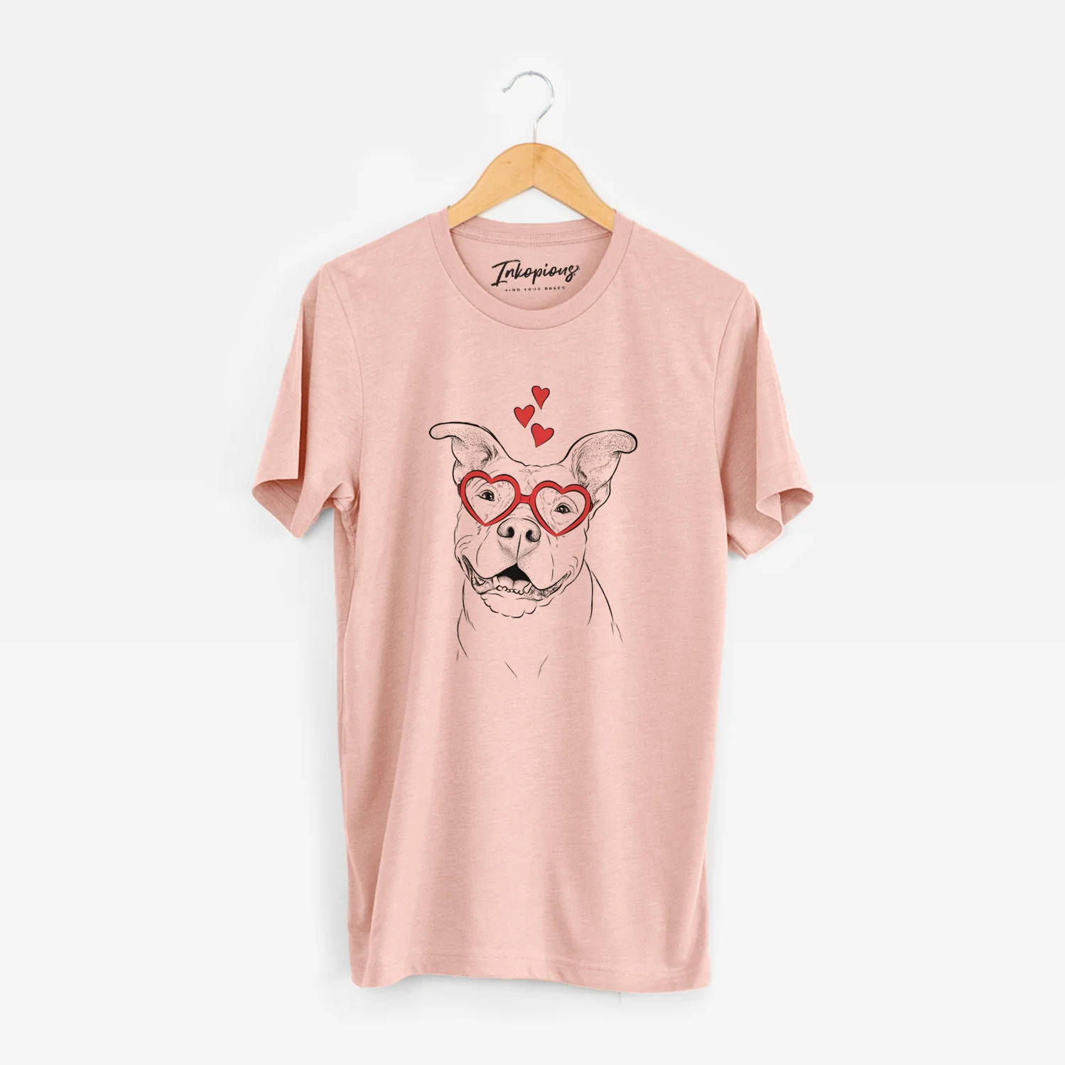 Valentine Malibu the Staffordshire Terrier/Pitbull Mix - Unisex Crewneck - Image 8