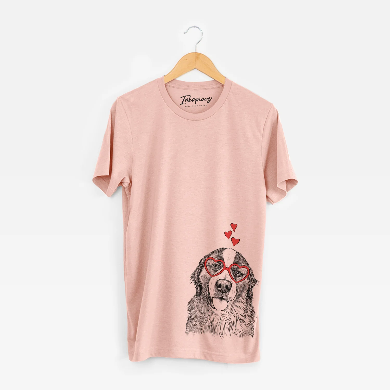 Valentine Walter the Bernese Mountain Dog Mix - Unisex Crewneck - Image 4