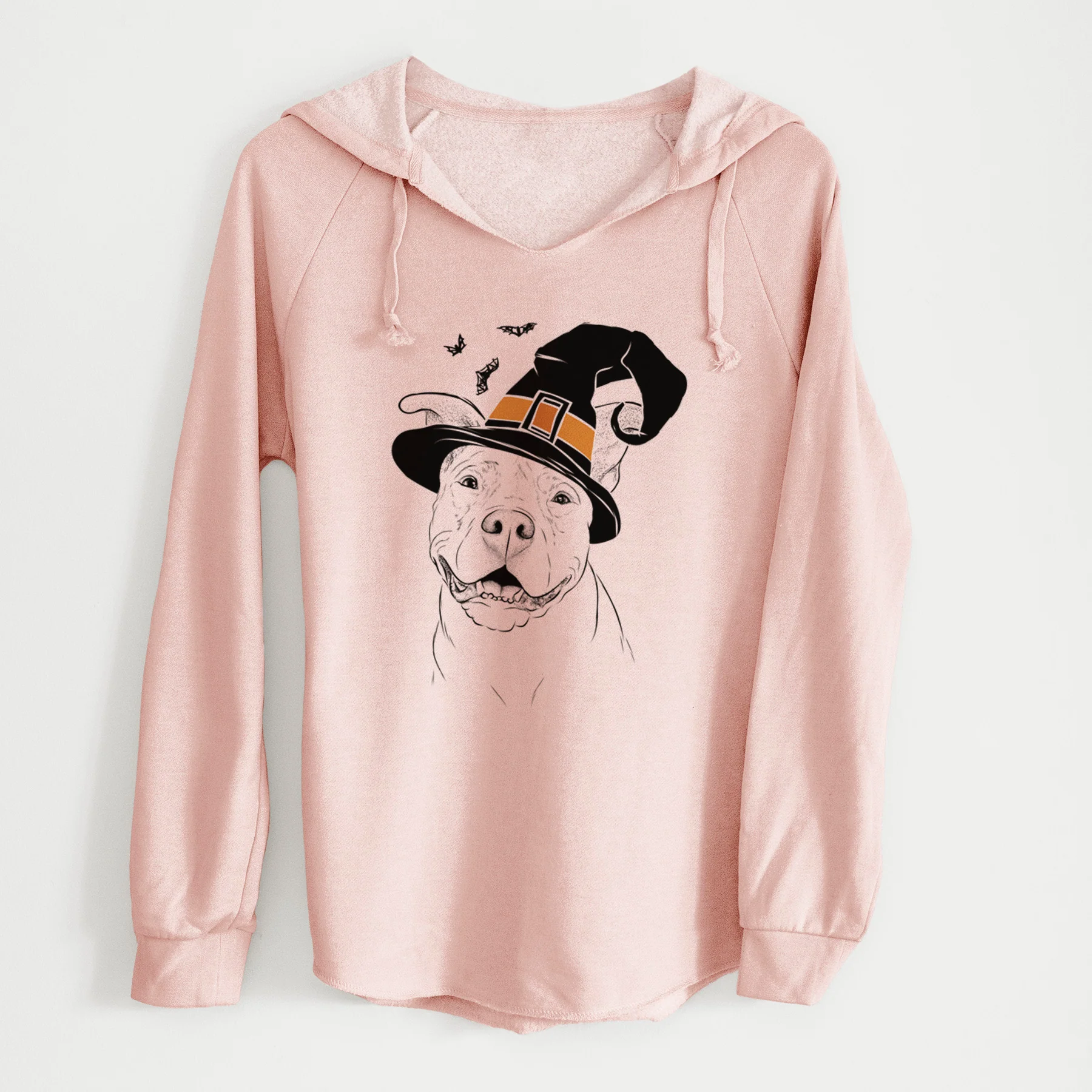 Witch Malibu the Staffordshire Terrier/Pitbull Mix - Cali Wave Hooded Sweatshirt - Image 5