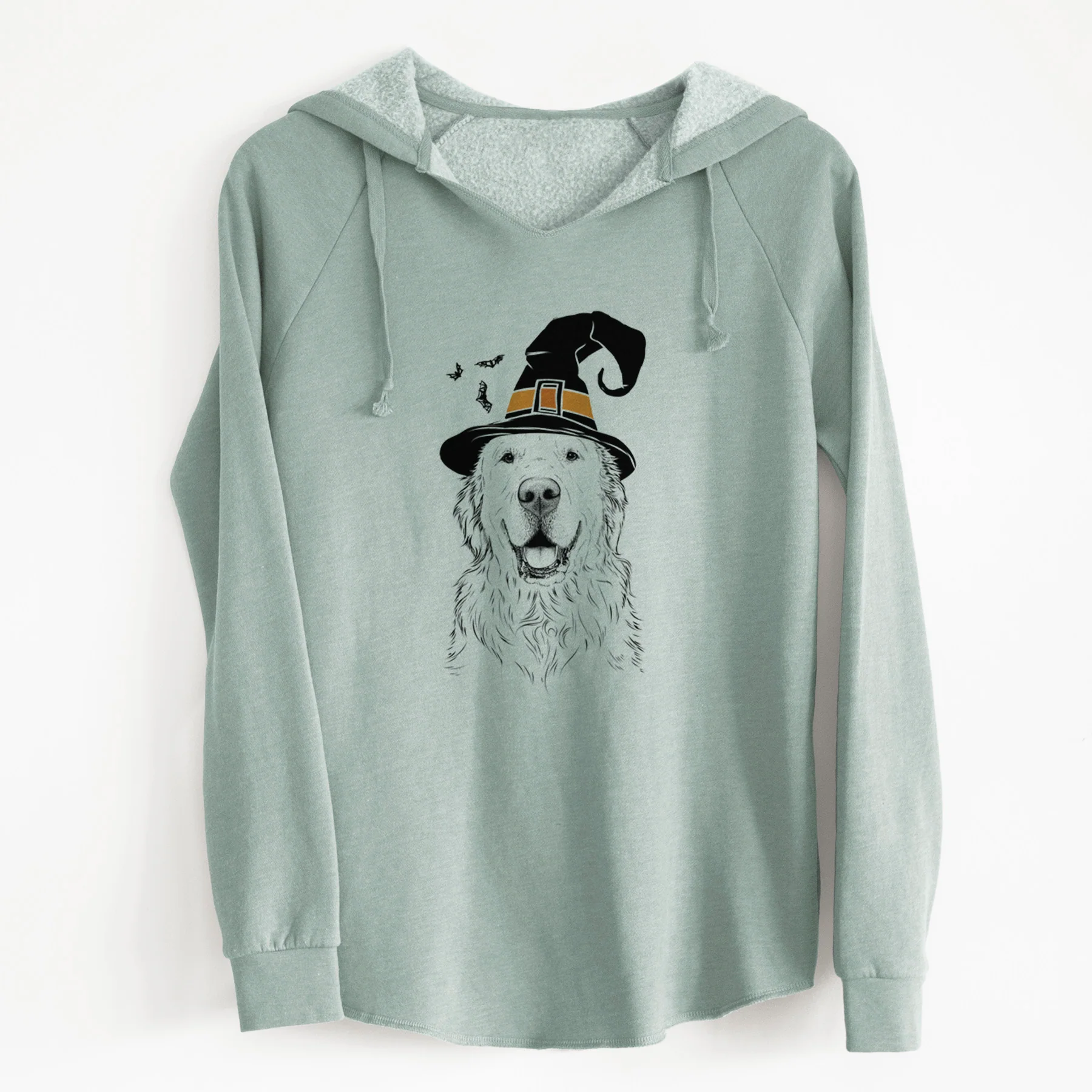 Witch Maximus the Golden Retriever - Cali Wave Hooded Sweatshirt - Image 7